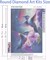 Diamond Art Kits for Adults, Birds Round Full Drill Diamond Painting Kits for Beginners Gem Art Painting Kits, DIY 5D Diamond Dots Painting with Diamond Arts and Crafts Decor 12x16inch